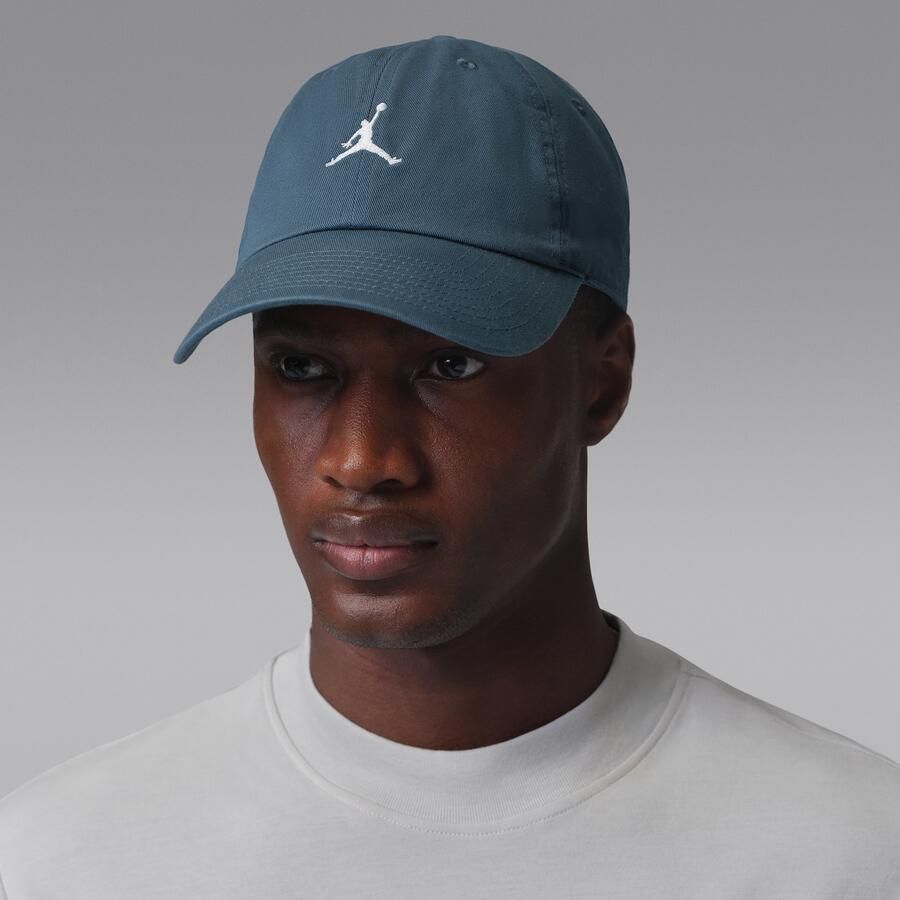 Jordan Club ongestructureerde pet met gebogen klep Blauw - Foto 4
