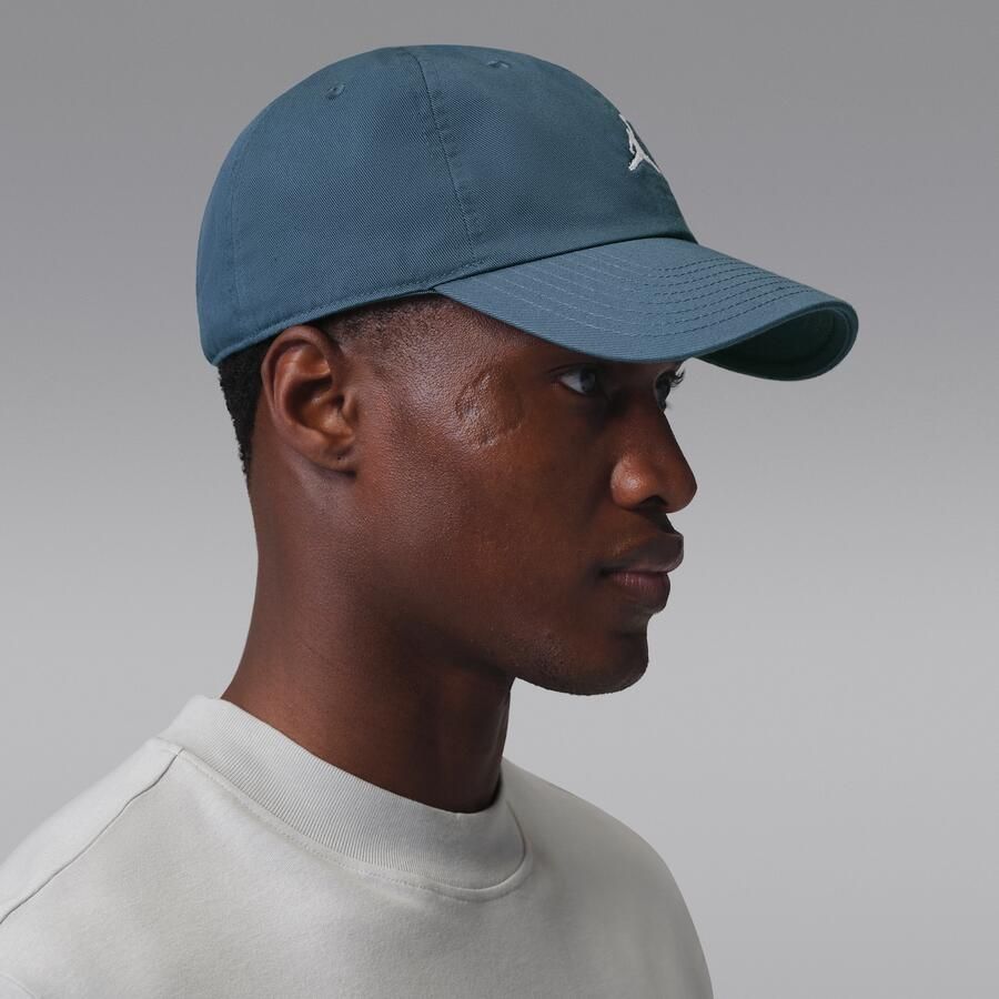 Jordan Club ongestructureerde pet met gebogen klep Blauw - Foto 2
