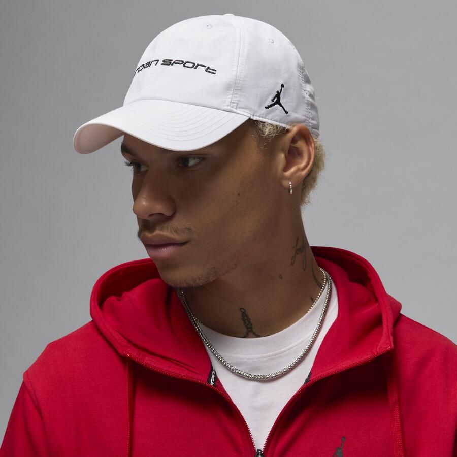 Jordan Club ongestructureerde pet Wit