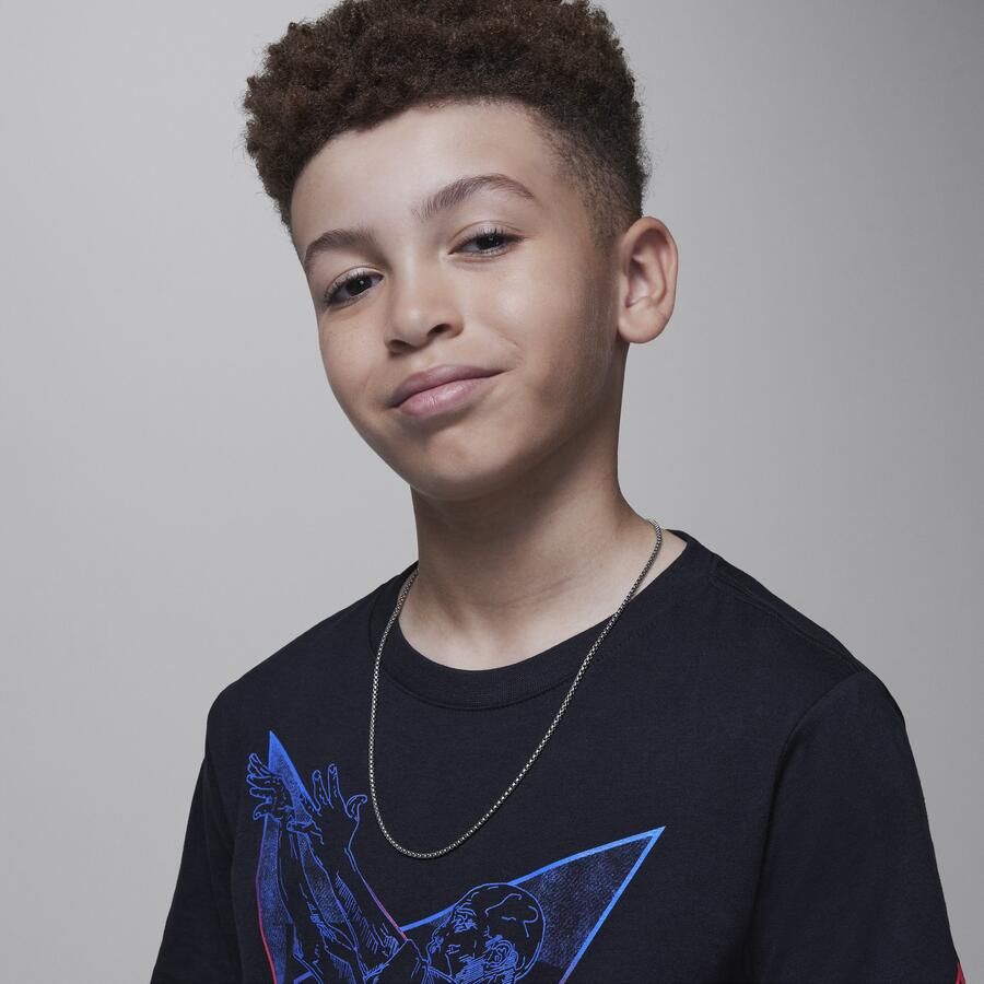 Jordan 'Collect 'Em All' 23 T-shirt voor kids Zwart
