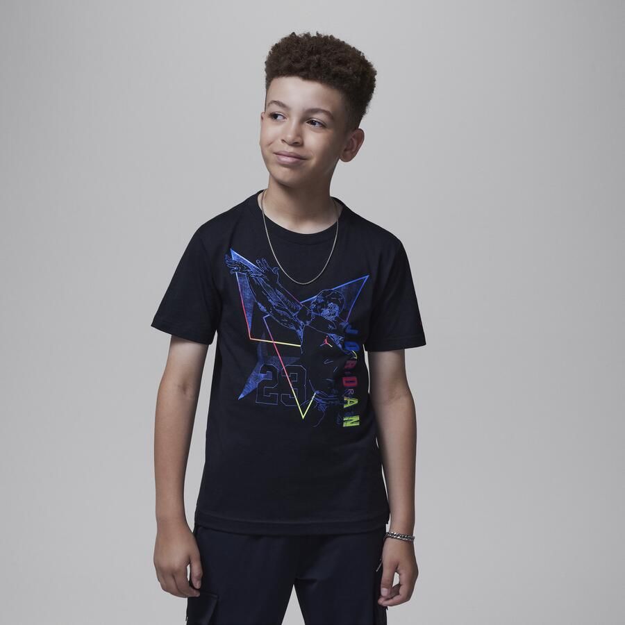 Jordan 'Collect 'Em All' 23 T-shirt voor kids Zwart - Foto 3