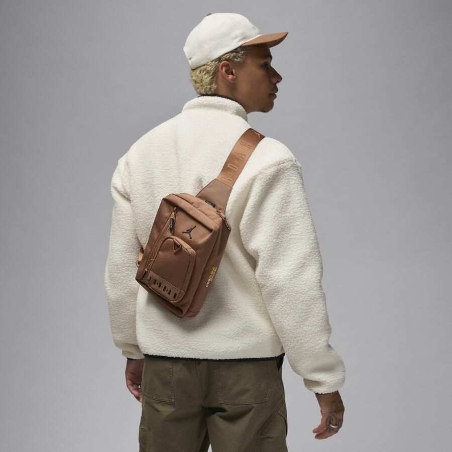 Jordan Collectors crossbodytas (3 liter) Bruin