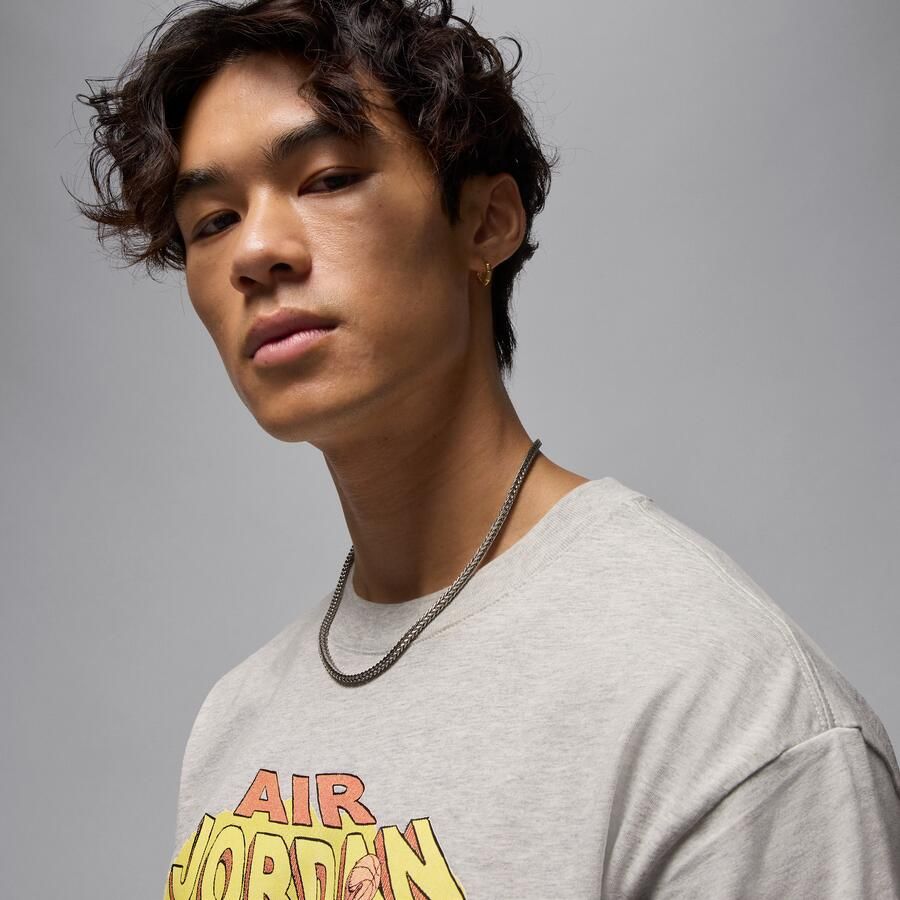 Jordan Comic T-shirt voor heren Grijs - Foto 2