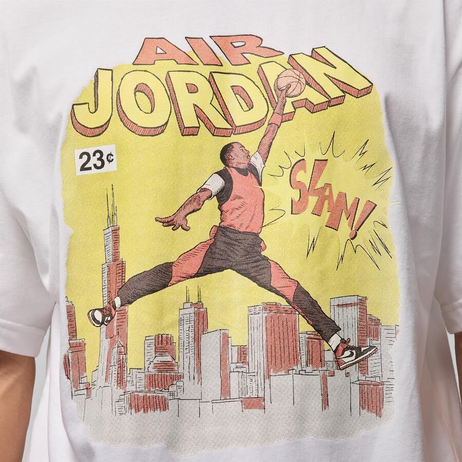 Jordan Comic T-shirt voor heren Wit - Foto 3