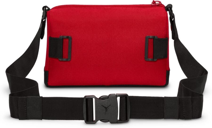 Jordan crossbodytas (3 liter) Rood