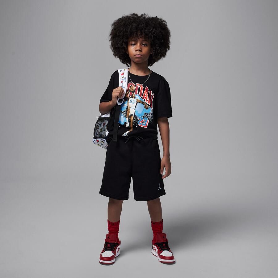 Jordan Customized Air digi T-shirt voor kids Zwart - Foto 3