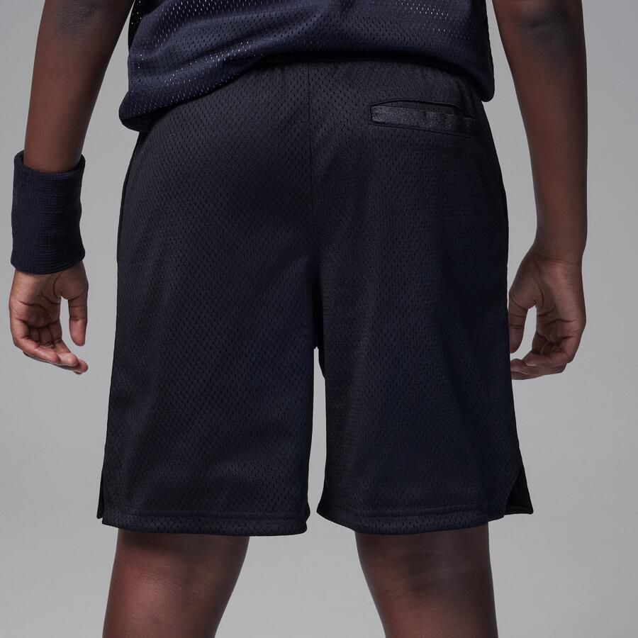 Jordan Customized Air Flame shorts voor kids Zwart - Foto 2