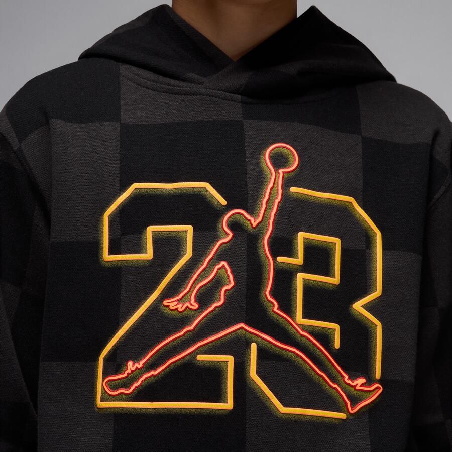 Jordan Deep Dish hoodie voor kids Zwart - Foto 3