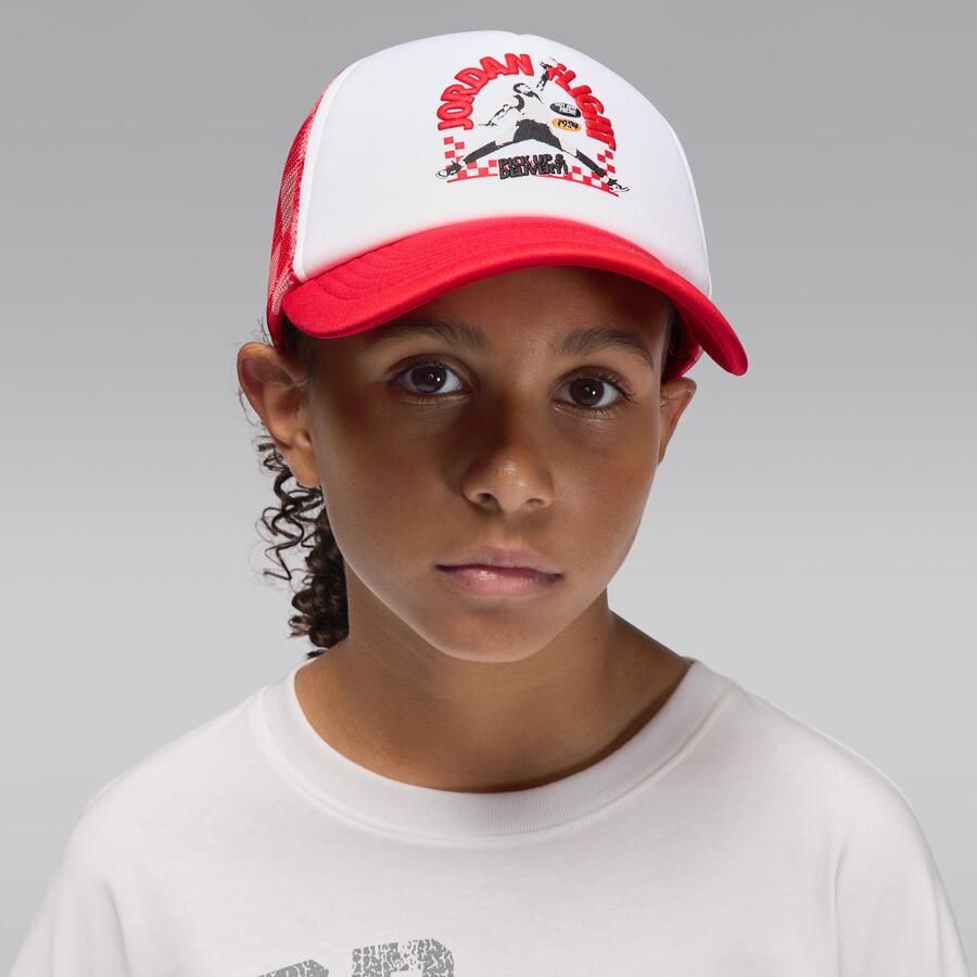 Jordan Deep Dish pet voor kids Wit - Foto 4