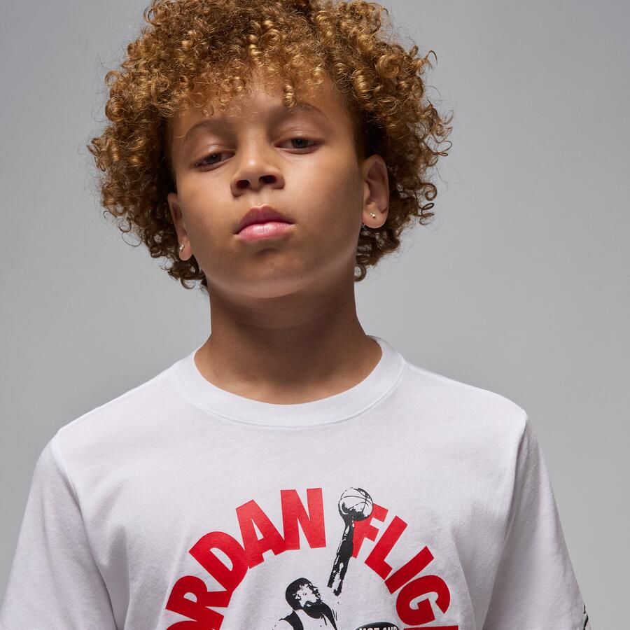 Jordan Depp Dish T-shirt voor kids Wit - Foto 2