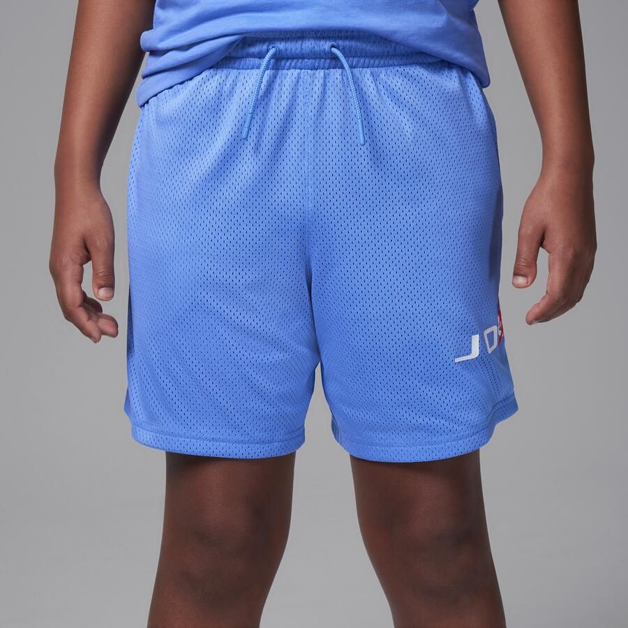 Jordan Dri-FIT Baseline kindershorts van mesh Blauw