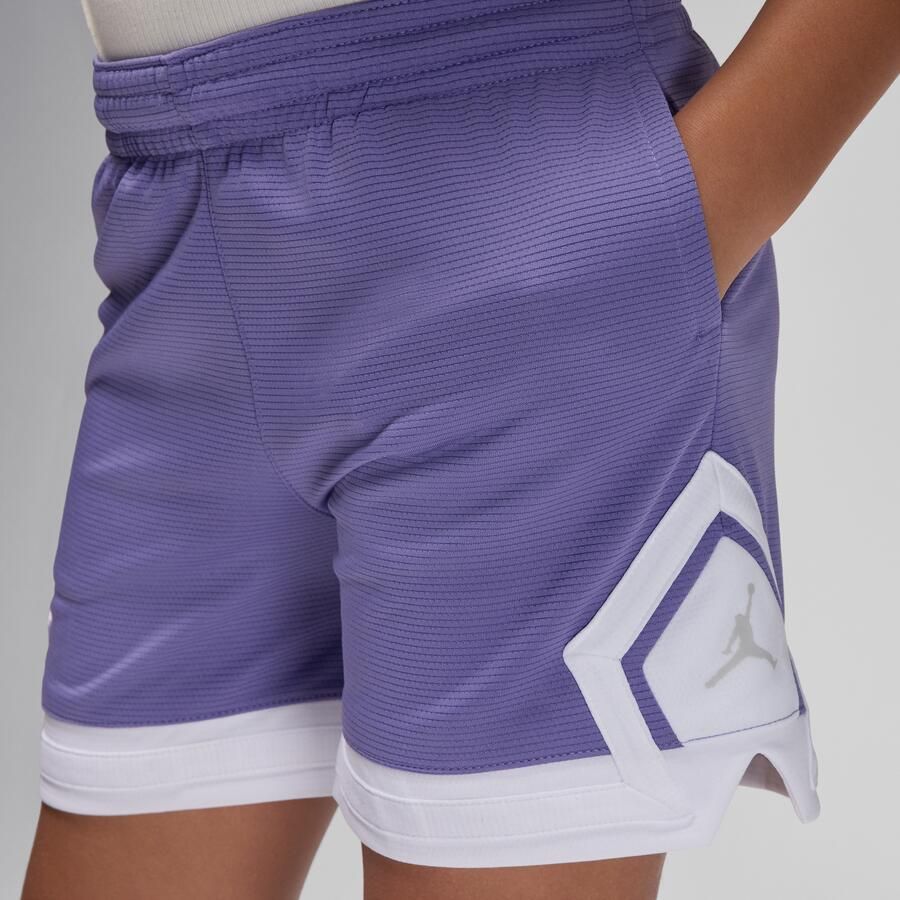 Jordan Dri-FIT Diamond shorts met voor kids Paars - Foto 3