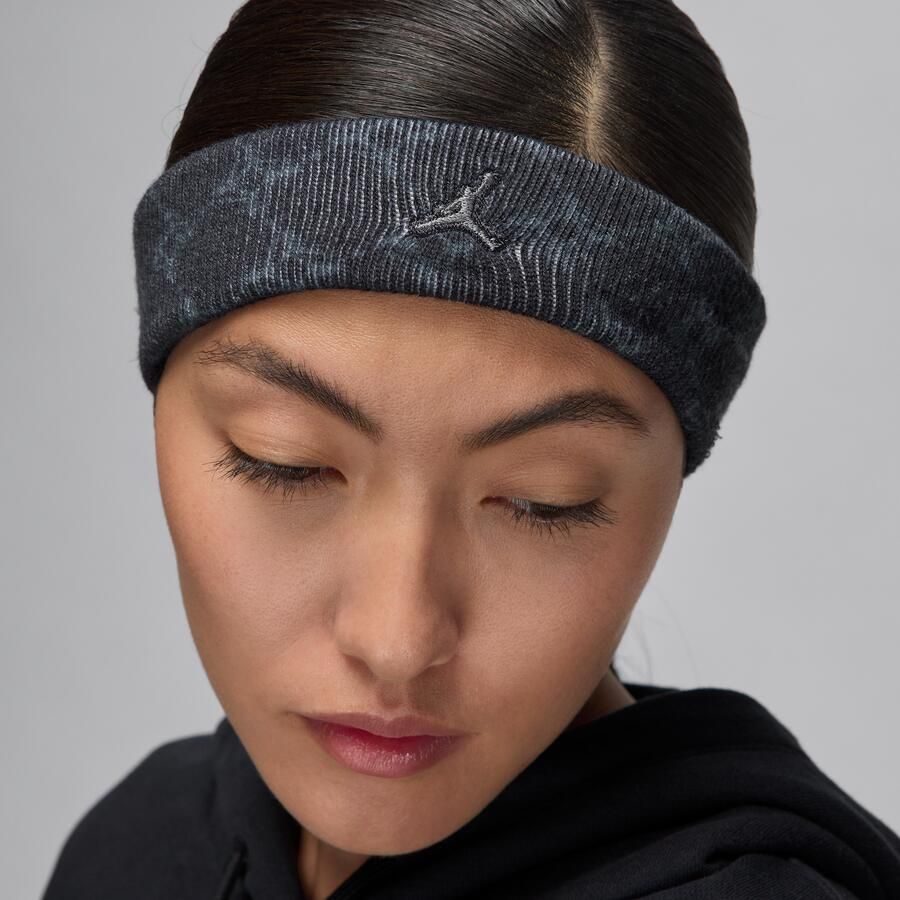 Jordan Dri-FIT hoofdband van badstof Zwart - Foto 3