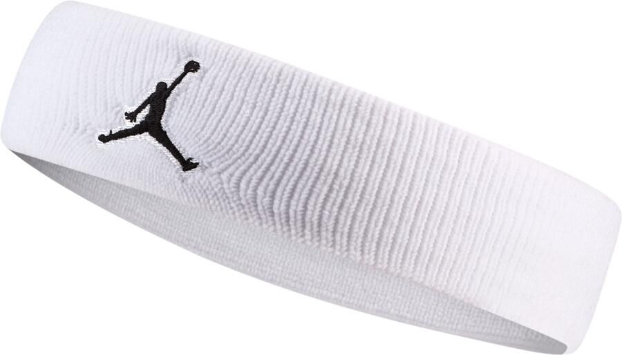 Jordan Dri-FIT Jump Hoofdband Wit
