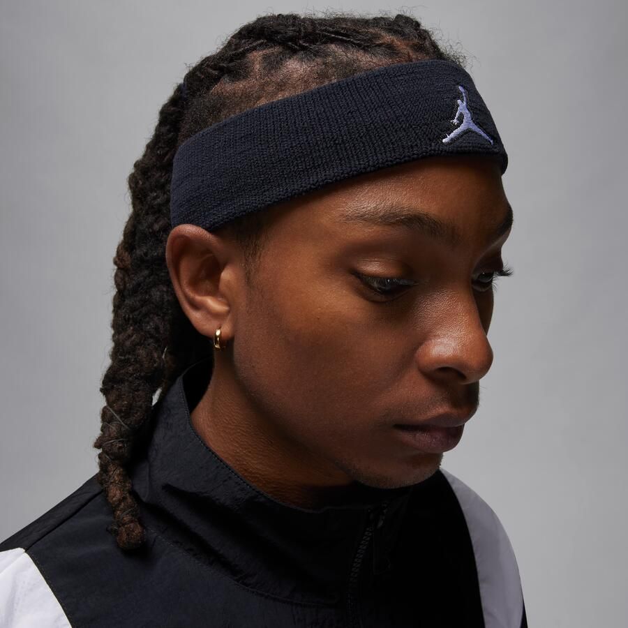 Jordan Dri-FIT Jump Hoofdband Zwart - Foto 3