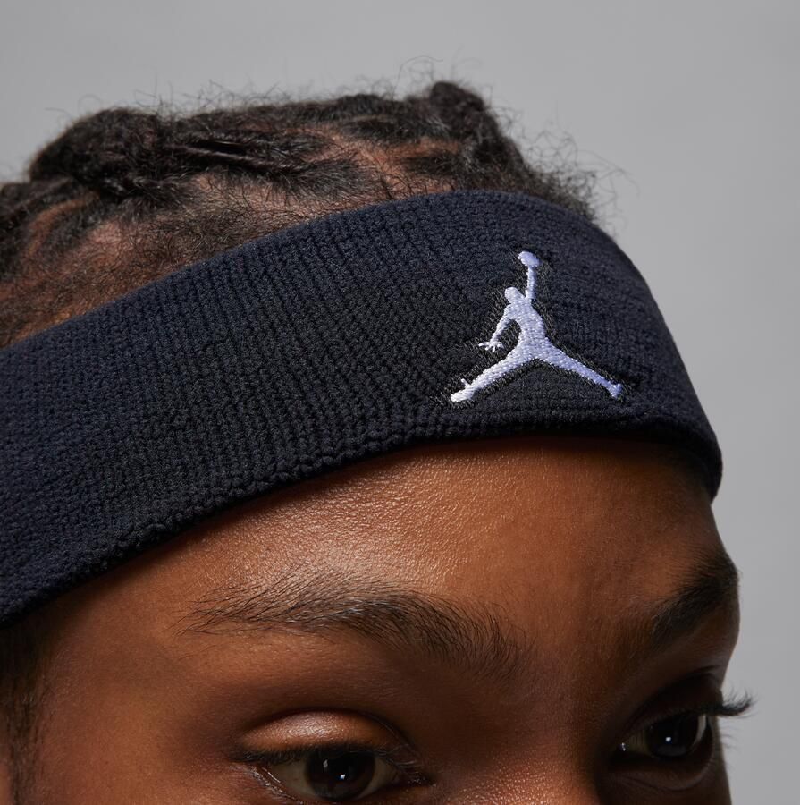 Jordan Dri-FIT Jump Hoofdband Zwart - Foto 4