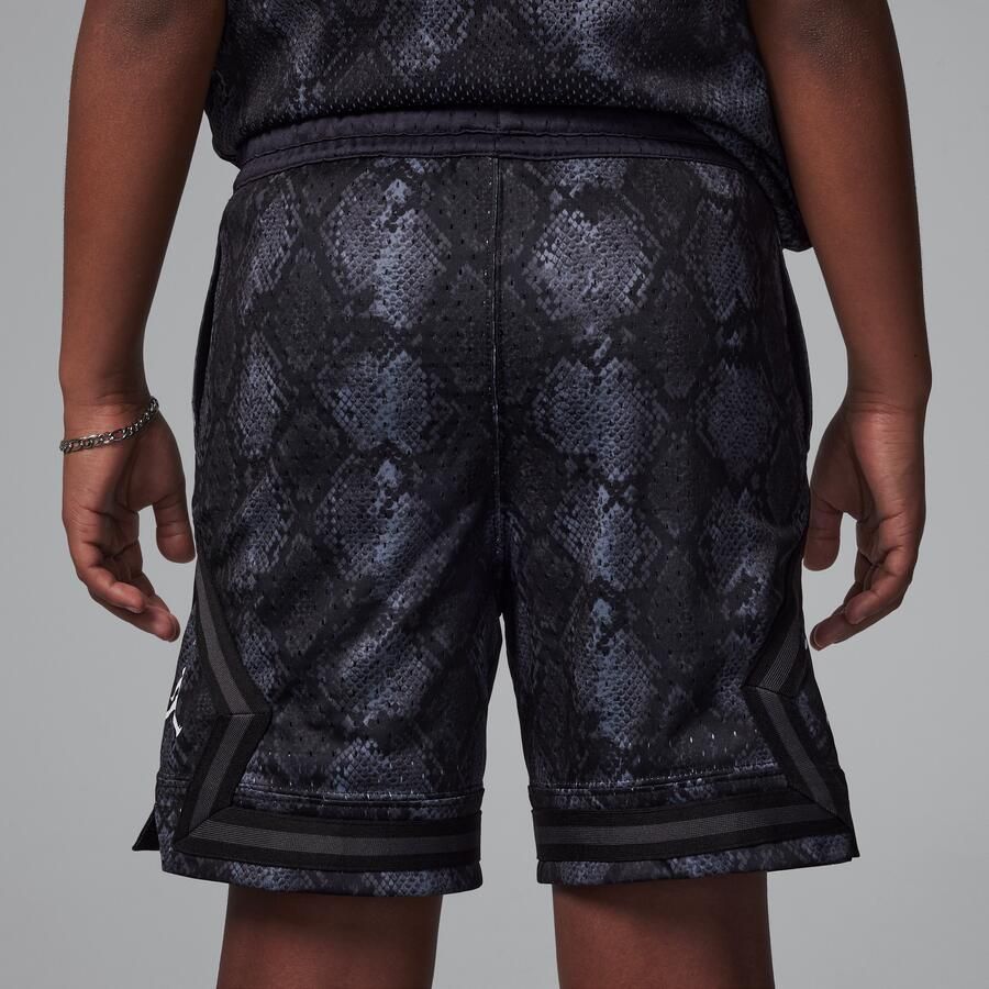 Jordan Dri-FIT MJ Sport Diamond kindershorts met print Grijs - Foto 2