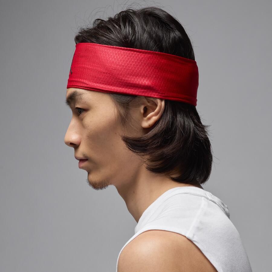 Jordan Dri-FIT Perfor ce sporthoofdband Rood - Foto 2