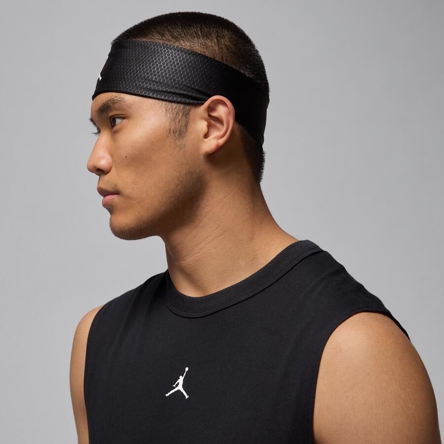 Jordan Dri-FIT Perfor ce sporthoofdband Zwart - Foto 2