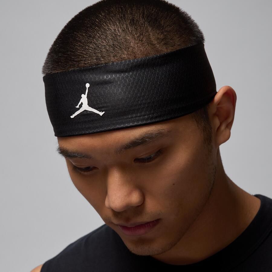 Jordan Dri-FIT Perfor ce sporthoofdband Zwart - Foto 3