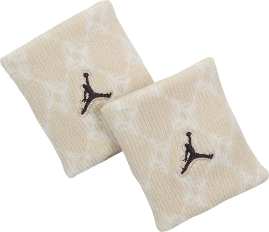 Jordan Dri-FIT polsbandjes van badstof (2 stuks) Bruin