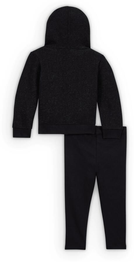 Jordan Dri-FIT 'See Me Shine' tweedelige set met legging voor baby's (12-24 maanden) Zwart - Foto 2