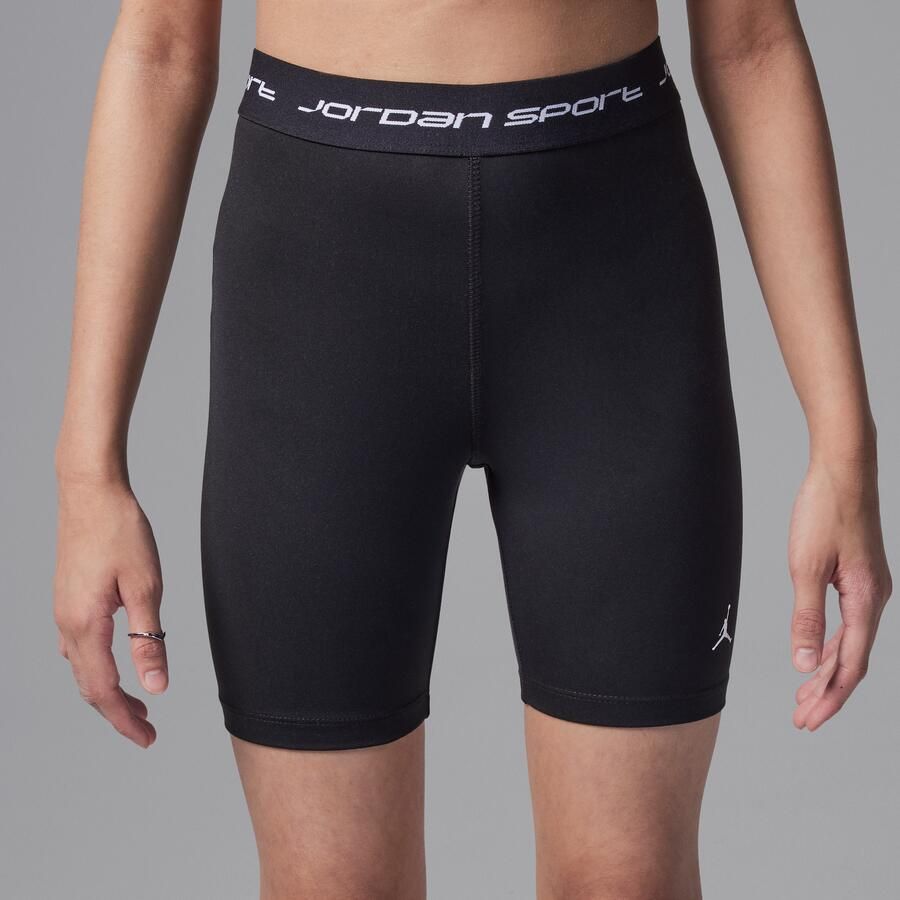 Jordan Dri-FIT Sport bikeshorts voor kids Zwart