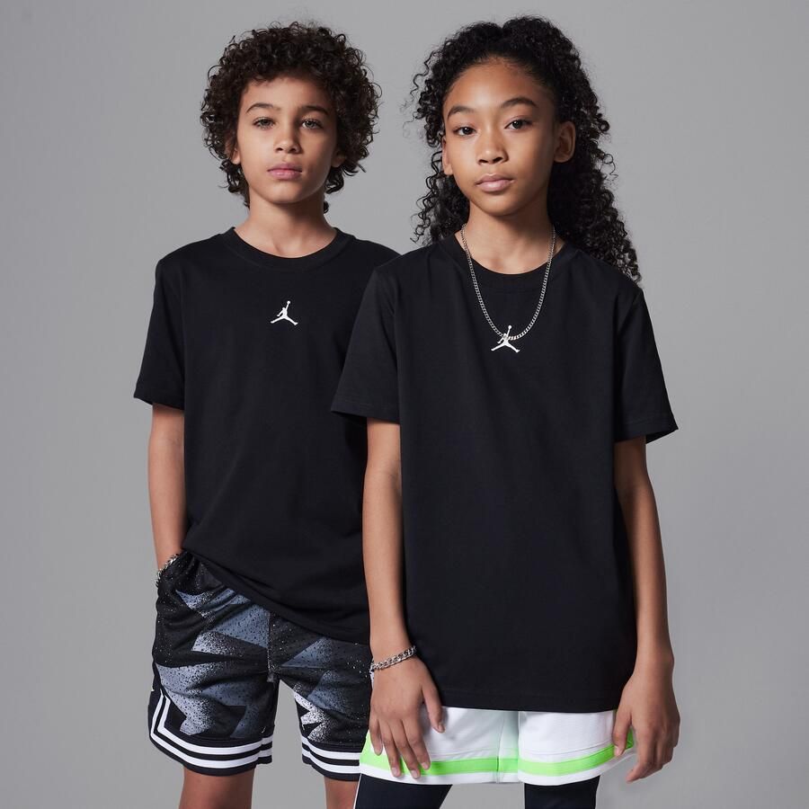 Jordan Dri-FIT Sport Core T-shirt voor kids Zwart - Foto 4