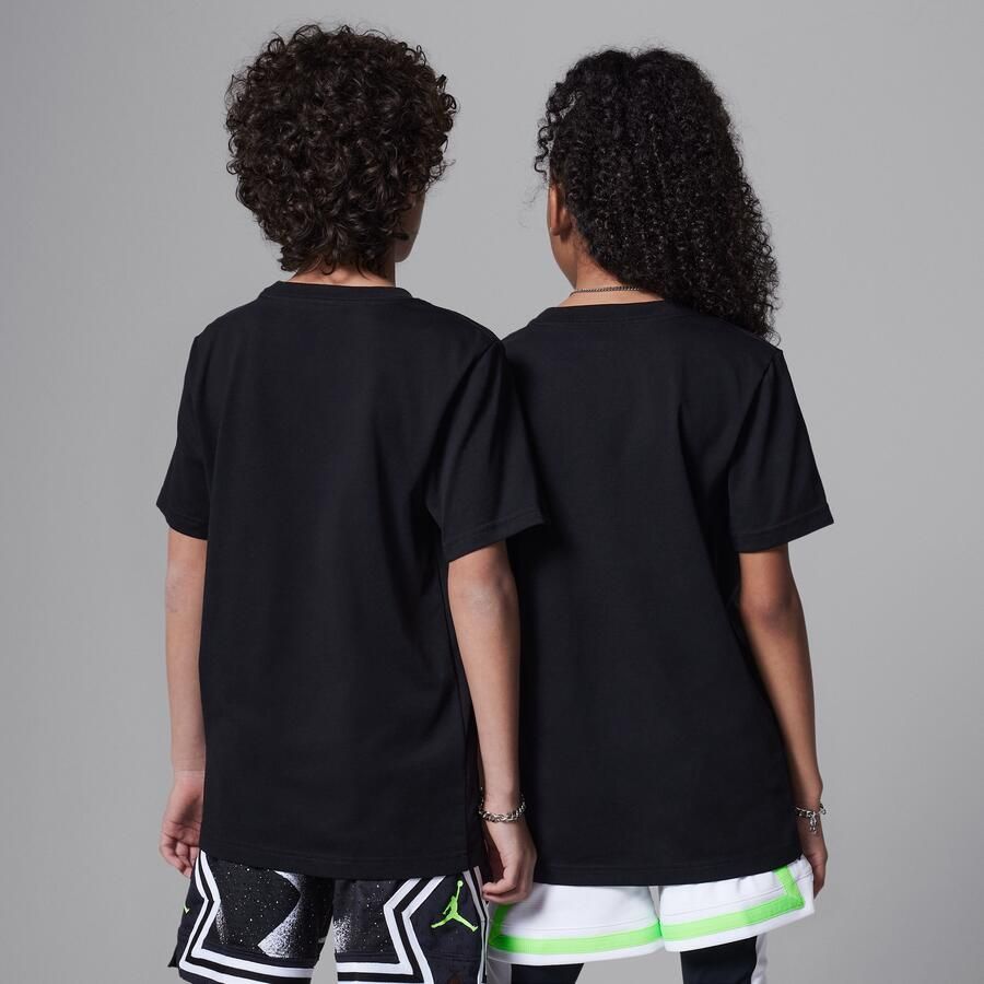 Jordan Dri-FIT Sport Core T-shirt voor kids Zwart