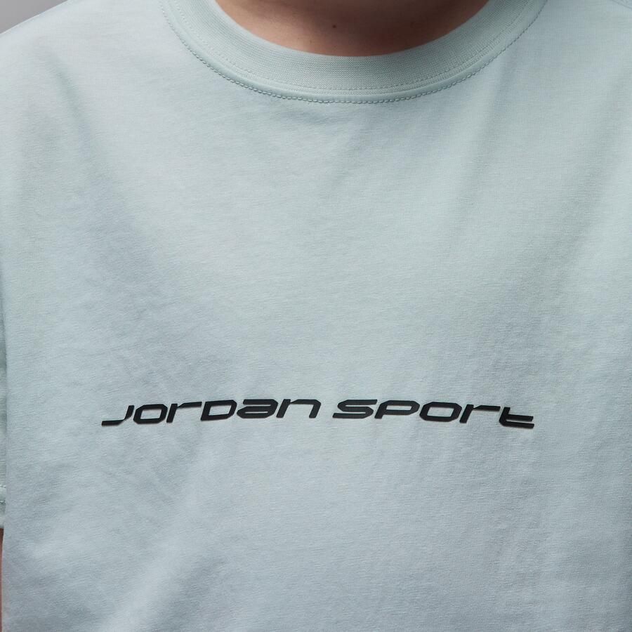 Jordan Dri-FIT Sport T-shirt voor kids Grijs - Foto 3