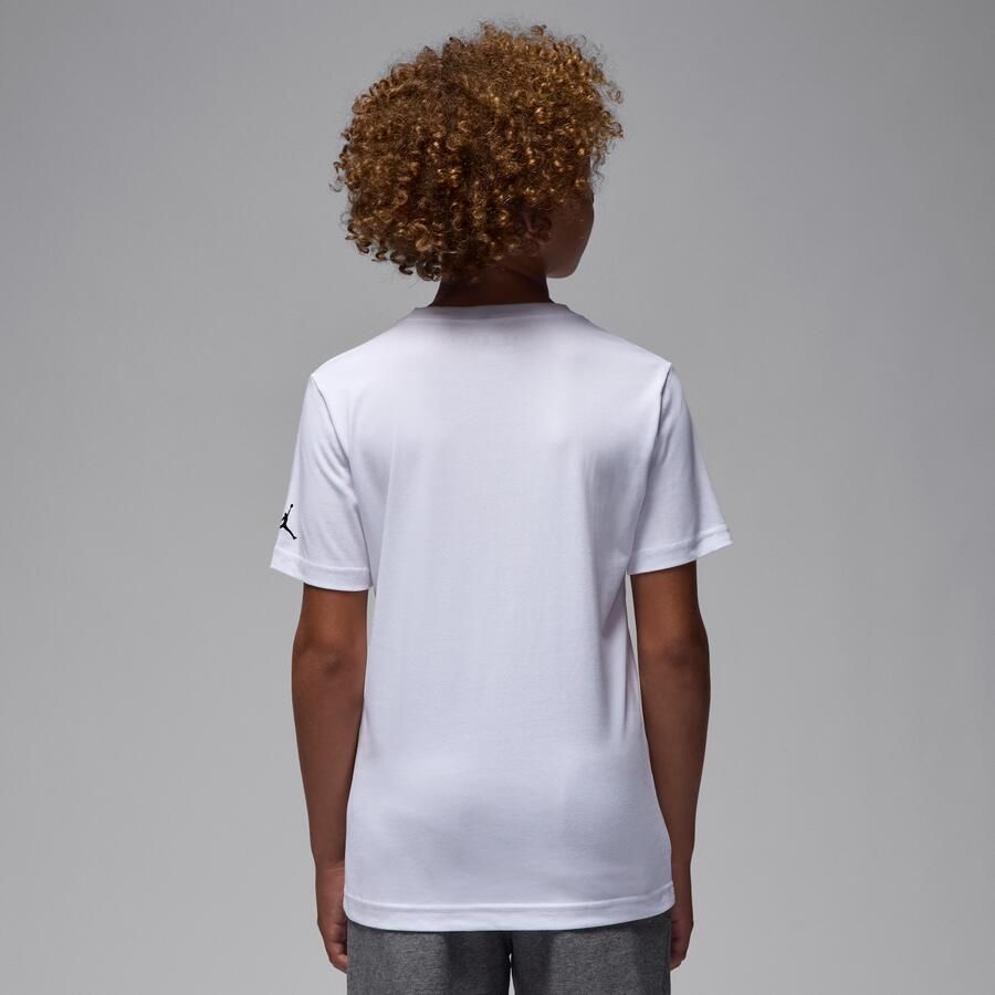 Jordan Dri-FIT Sport T-shirt voor kids Wit