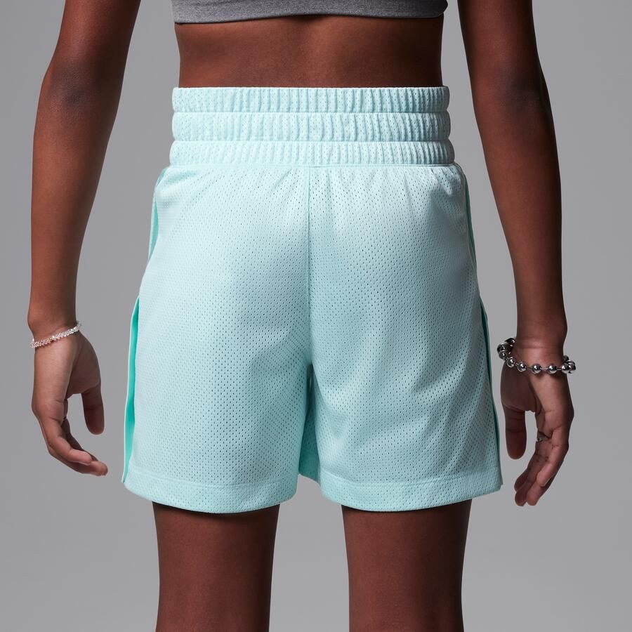 Jordan Dri-FIT Training Camp kindershorts van mesh met Jumpman Groen - Foto 2