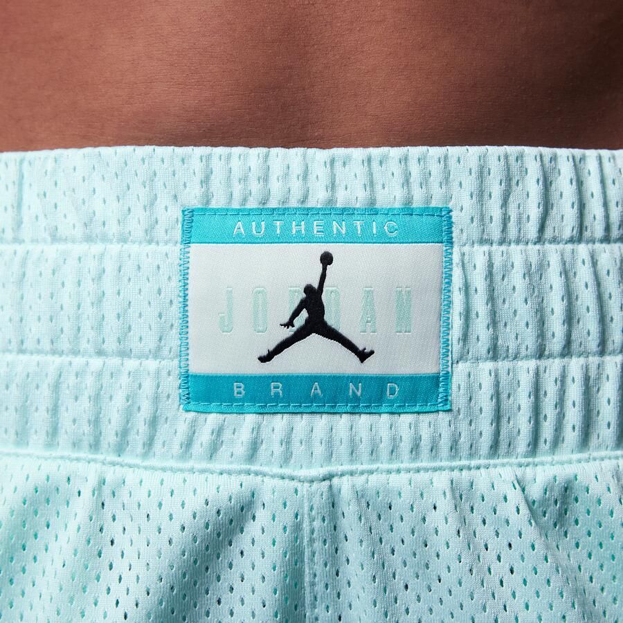 Jordan Dri-FIT Training Camp kindershorts van mesh met Jumpman Groen - Foto 3