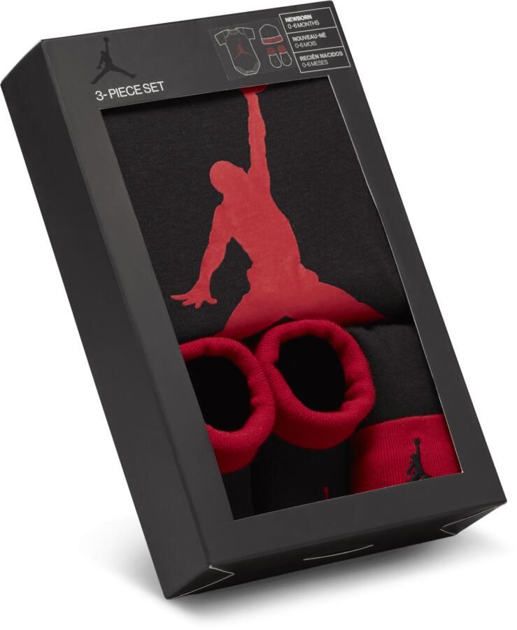 Jordan Driedelige babyboxset Zwart