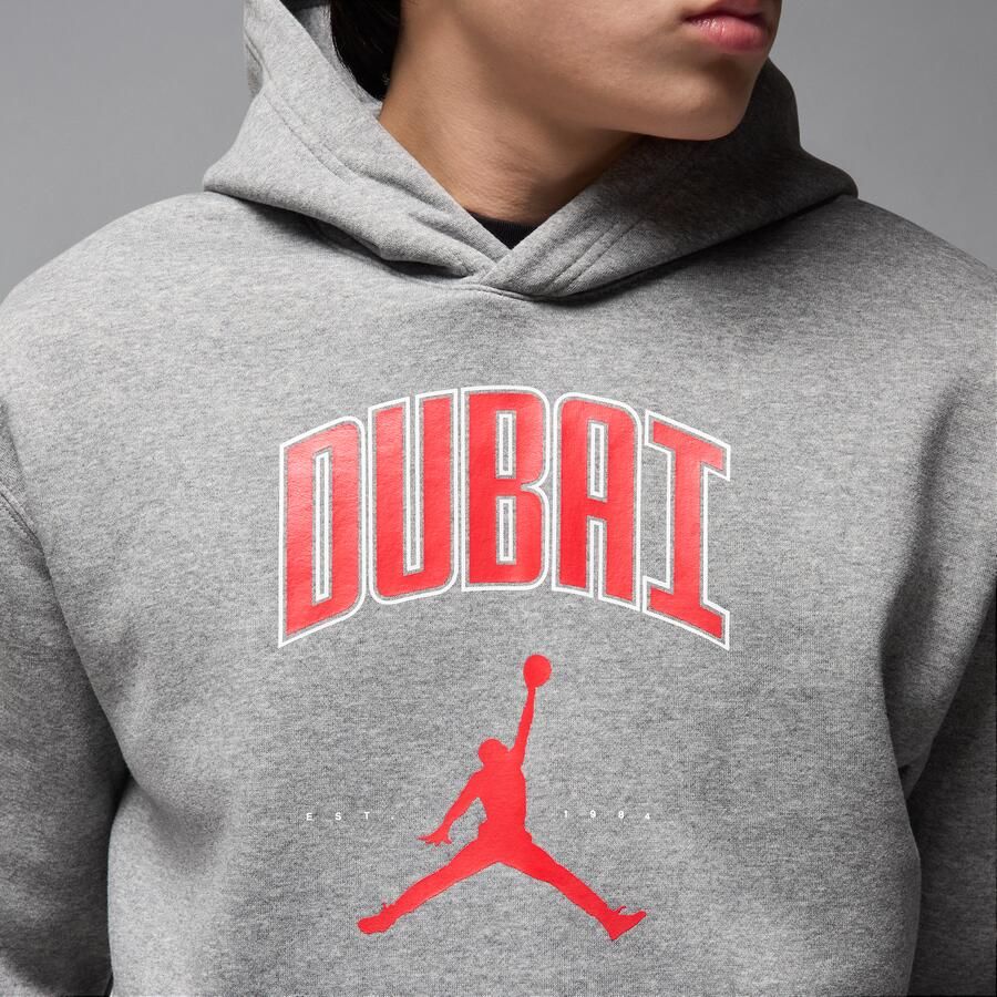 Jordan Dubai fleecehoodie voor heren Grijs - Foto 3