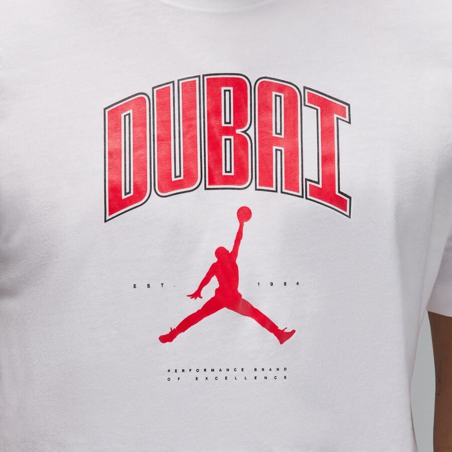 Jordan Dubai T-shirt voor heren Wit - Foto 3