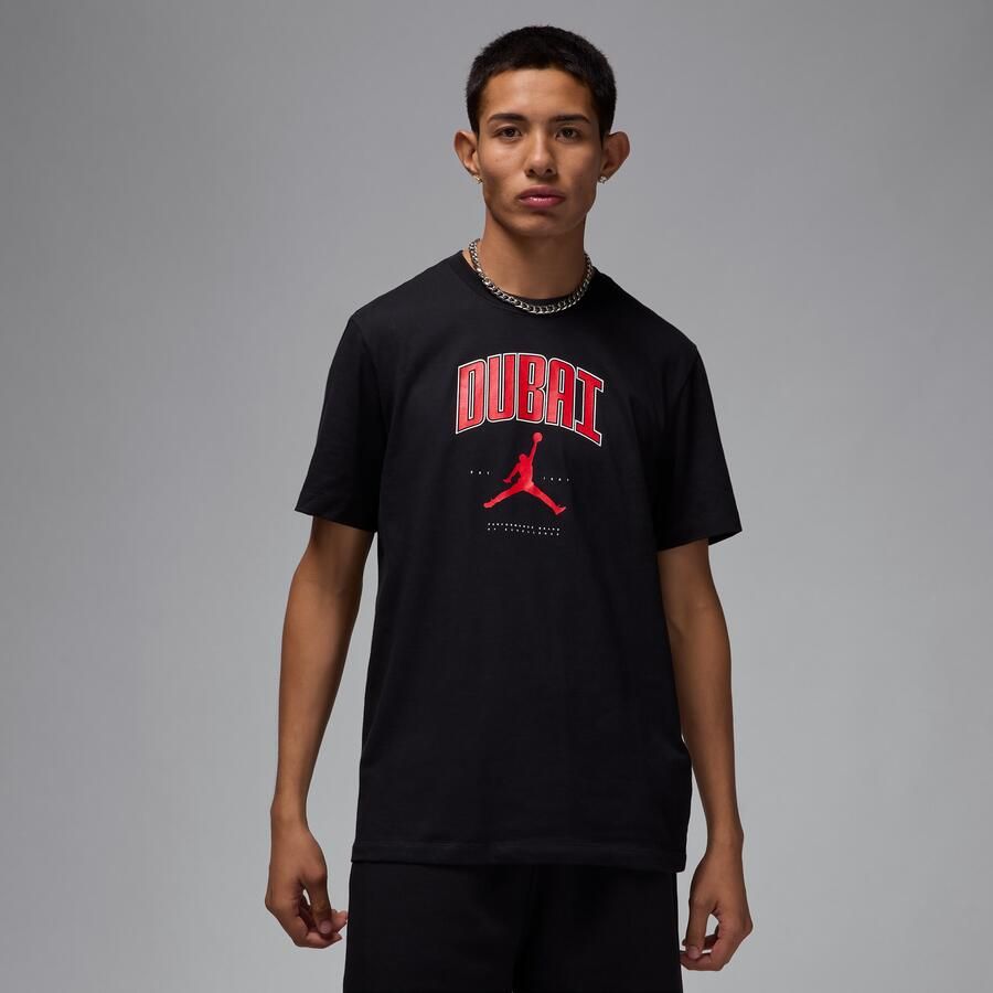 Jordan Dubai T-shirt voor heren Zwart - Foto 4