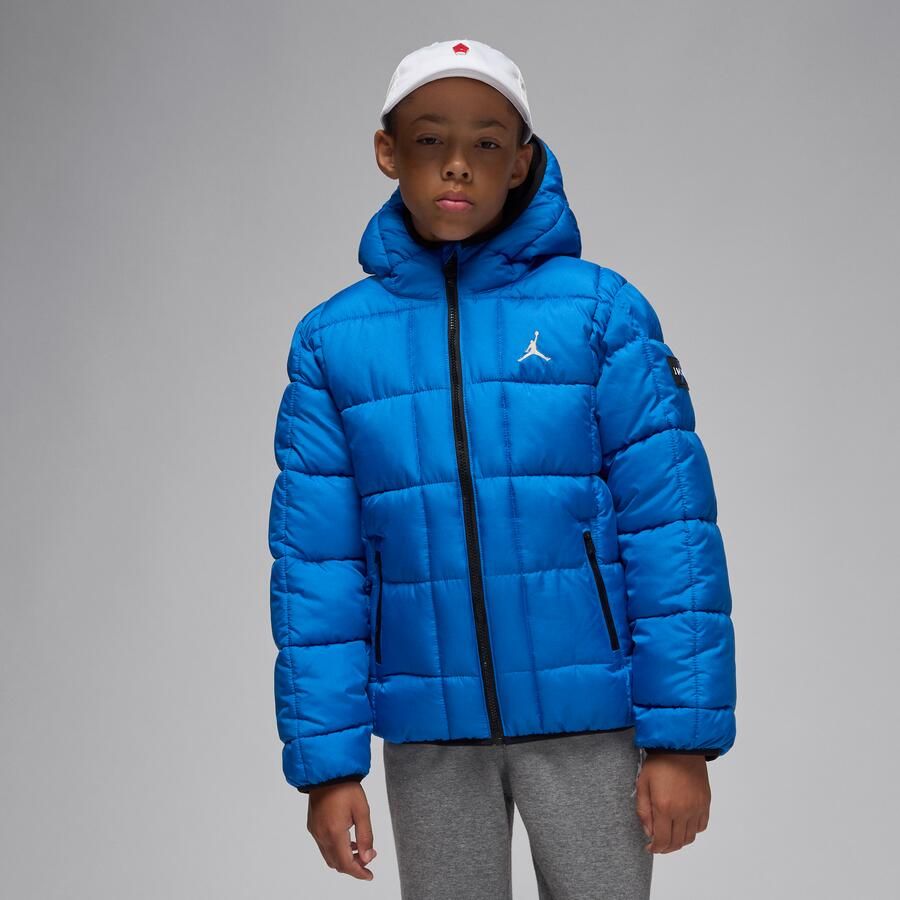 Jordan Essential gewatteerd jack voor kids (middelzwaar) Blauw - Foto 4
