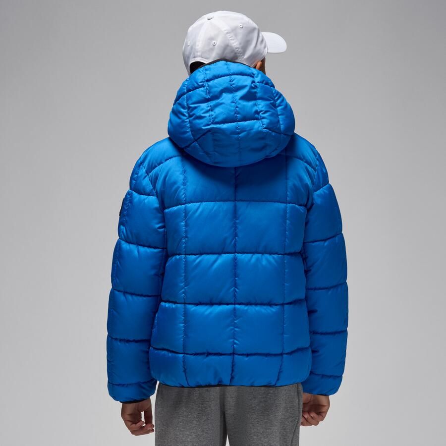 Jordan Essential gewatteerd jack voor kids (middelzwaar) Blauw