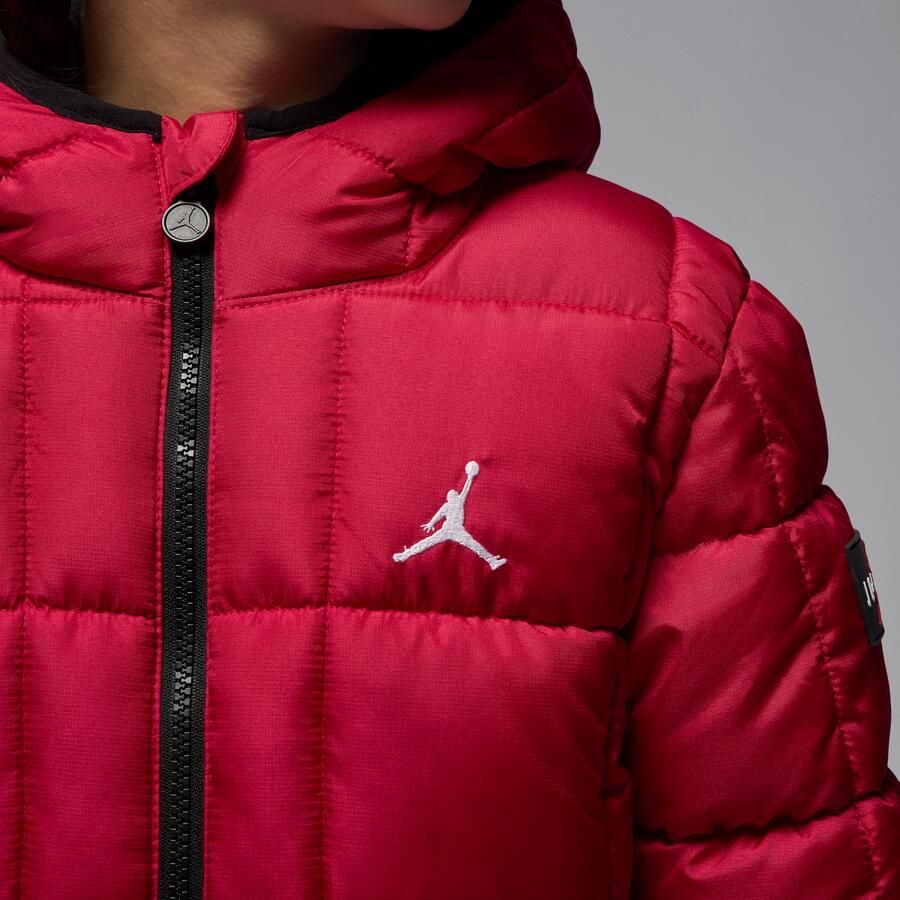 Jordan Essential gewatteerd jack voor kids (middelzwaar) Rood - Foto 3