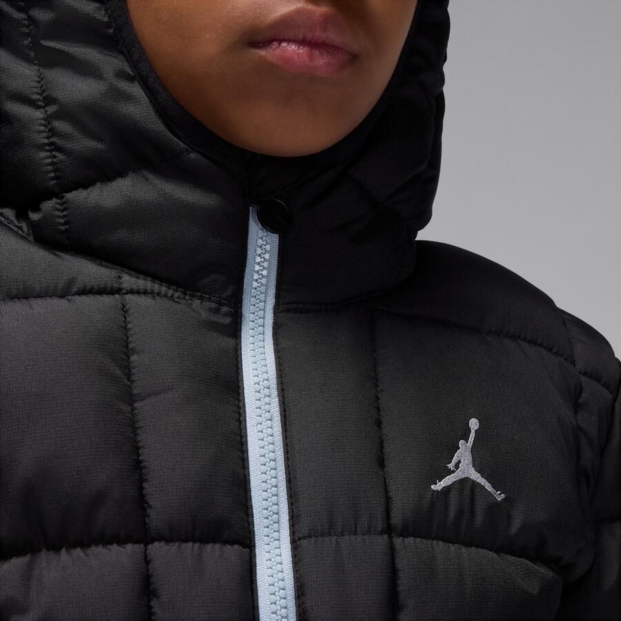 Jordan Essential gewatteerd jack voor kids (middelzwaar) Zwart - Foto 3