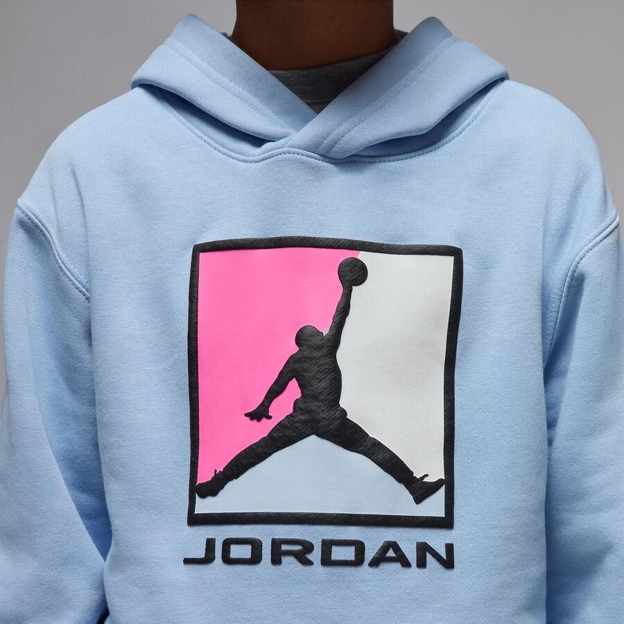 Jordan Essentials Baseline hoodie van fleece voor kids Blauw - Foto 3