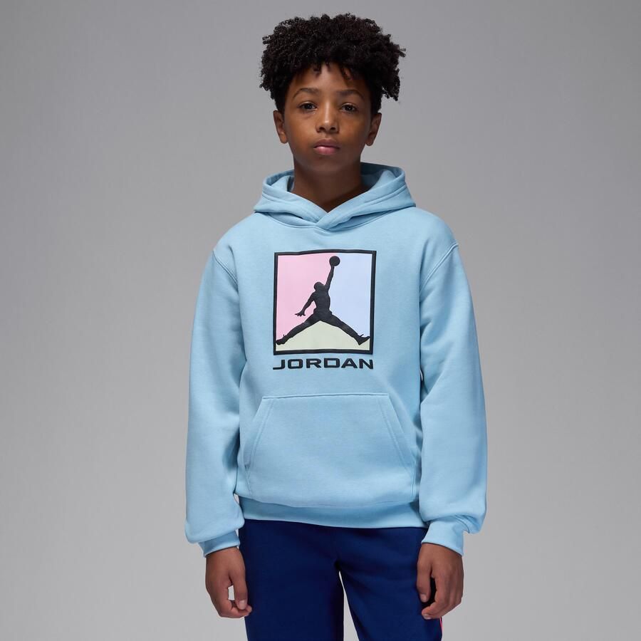 Jordan Essentials Baseline hoodie van fleece voor kids Blauw - Foto 4