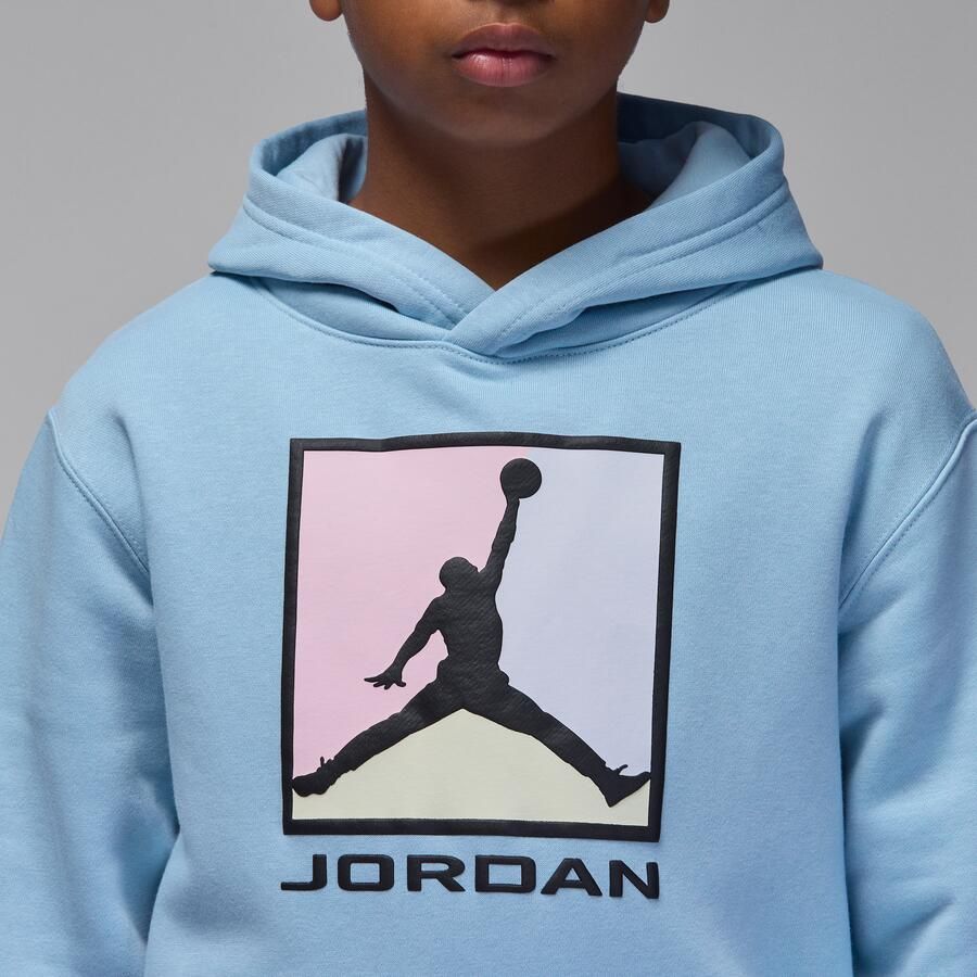 Jordan Essentials Baseline hoodie van fleece voor kids Blauw - Foto 3