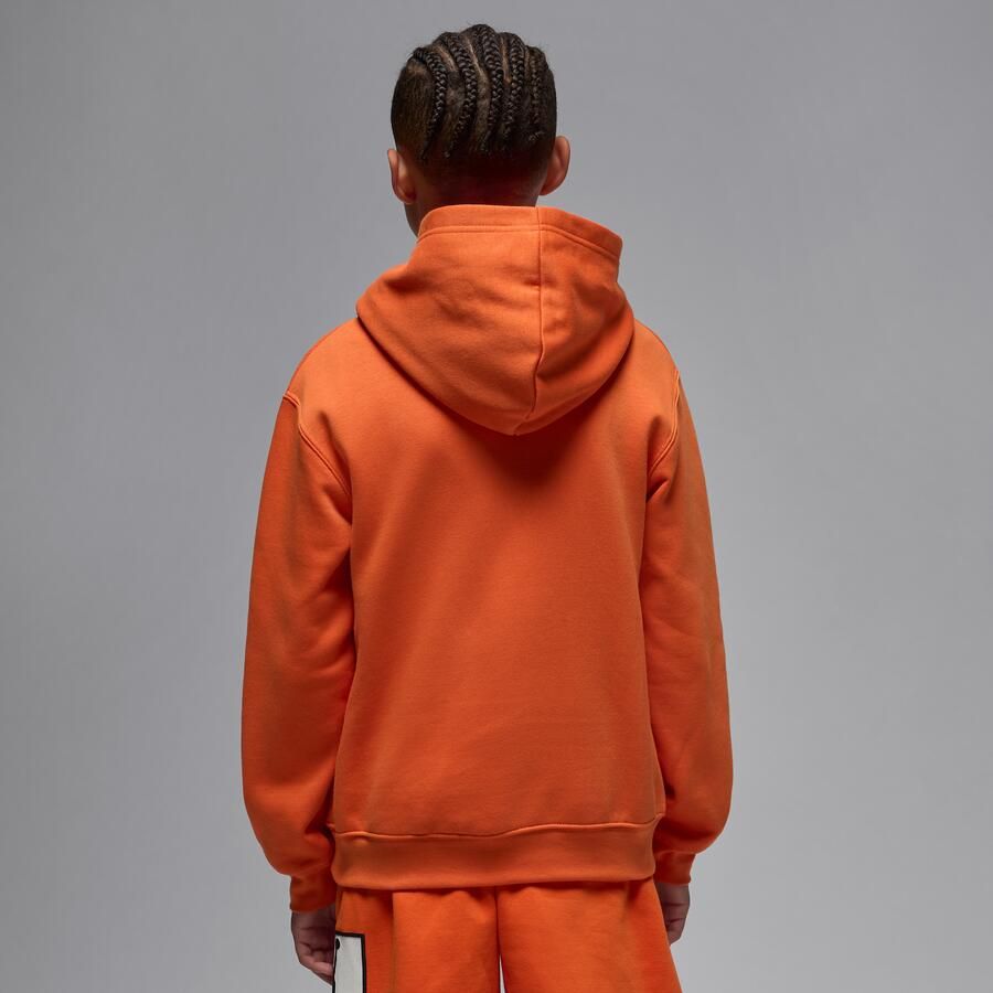 Jordan Essentials Baseline hoodie van fleece voor kids Oranje