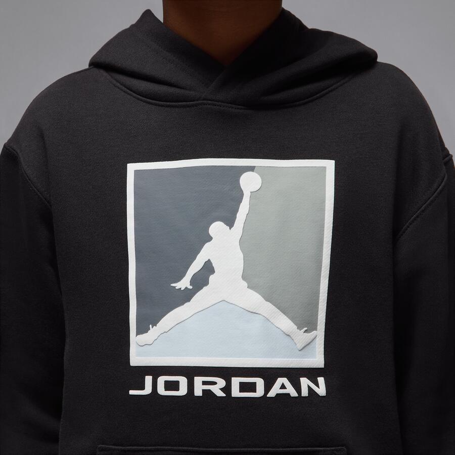 Jordan Essentials Baseline hoodie van fleece voor kids Zwart - Foto 3