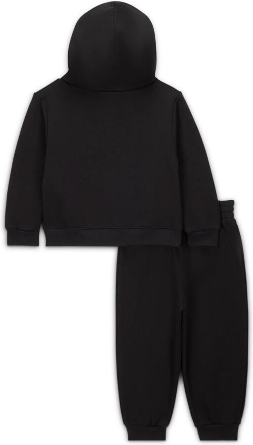 Jordan Essentials Baseline tweedelige hoodieset van fleece voor baby's (12-24 maanden) Zwart - Foto 2