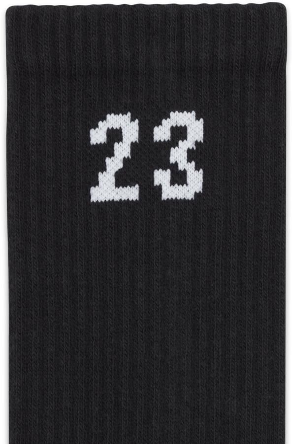 Jordan Essentials Crew sokken (3 paar) Zwart - Foto 3