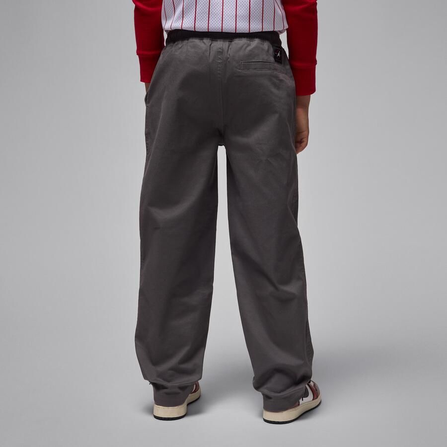 Jordan Essentials geweven broek voor kids Grijs