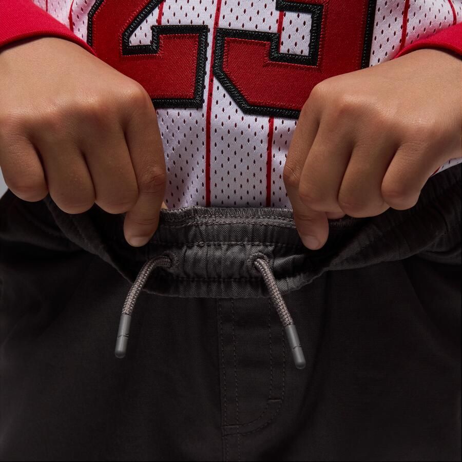 Jordan Essentials geweven broek voor kids Grijs - Foto 3